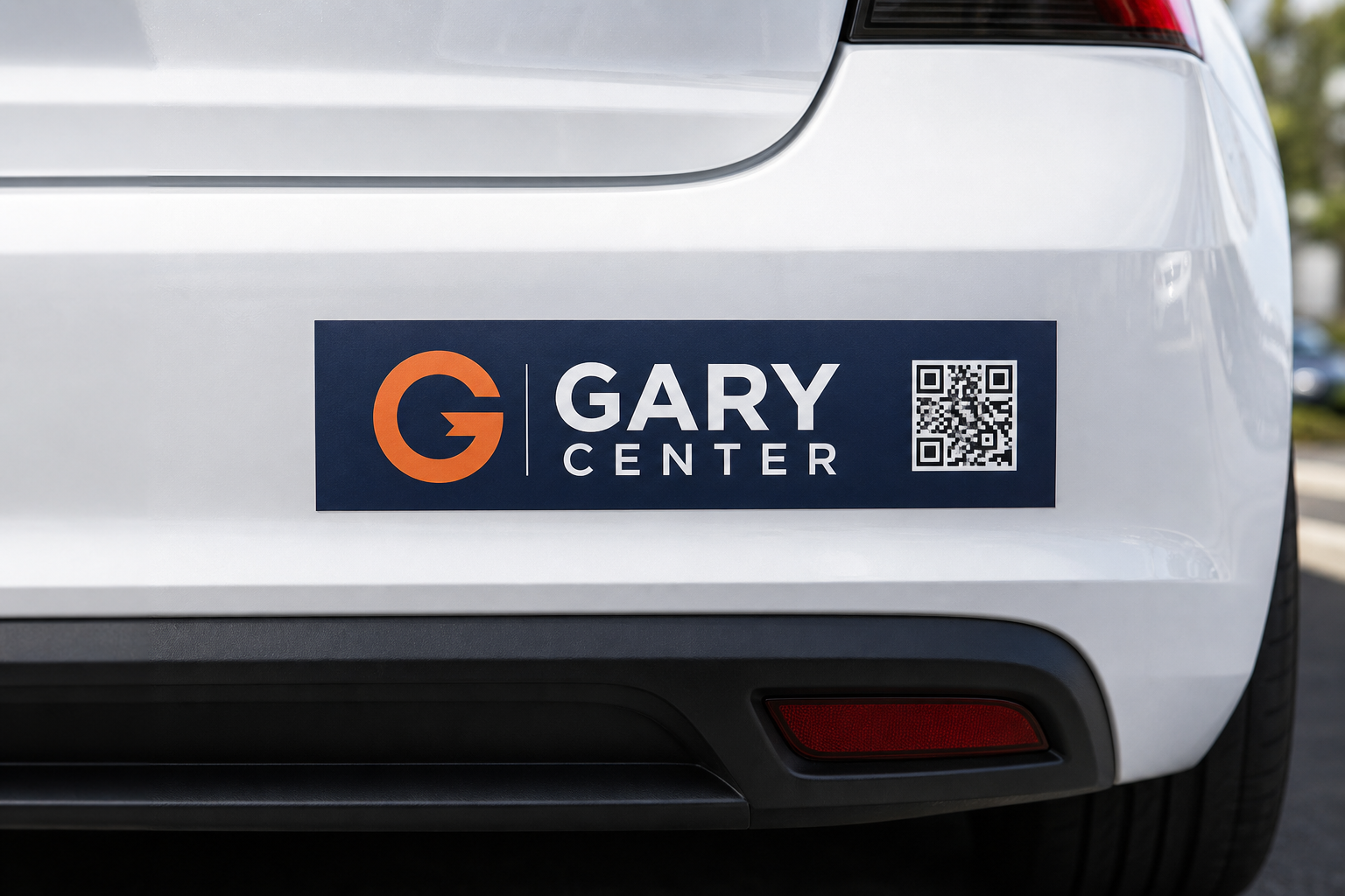 Bumper Sticker Mockup (PNG)